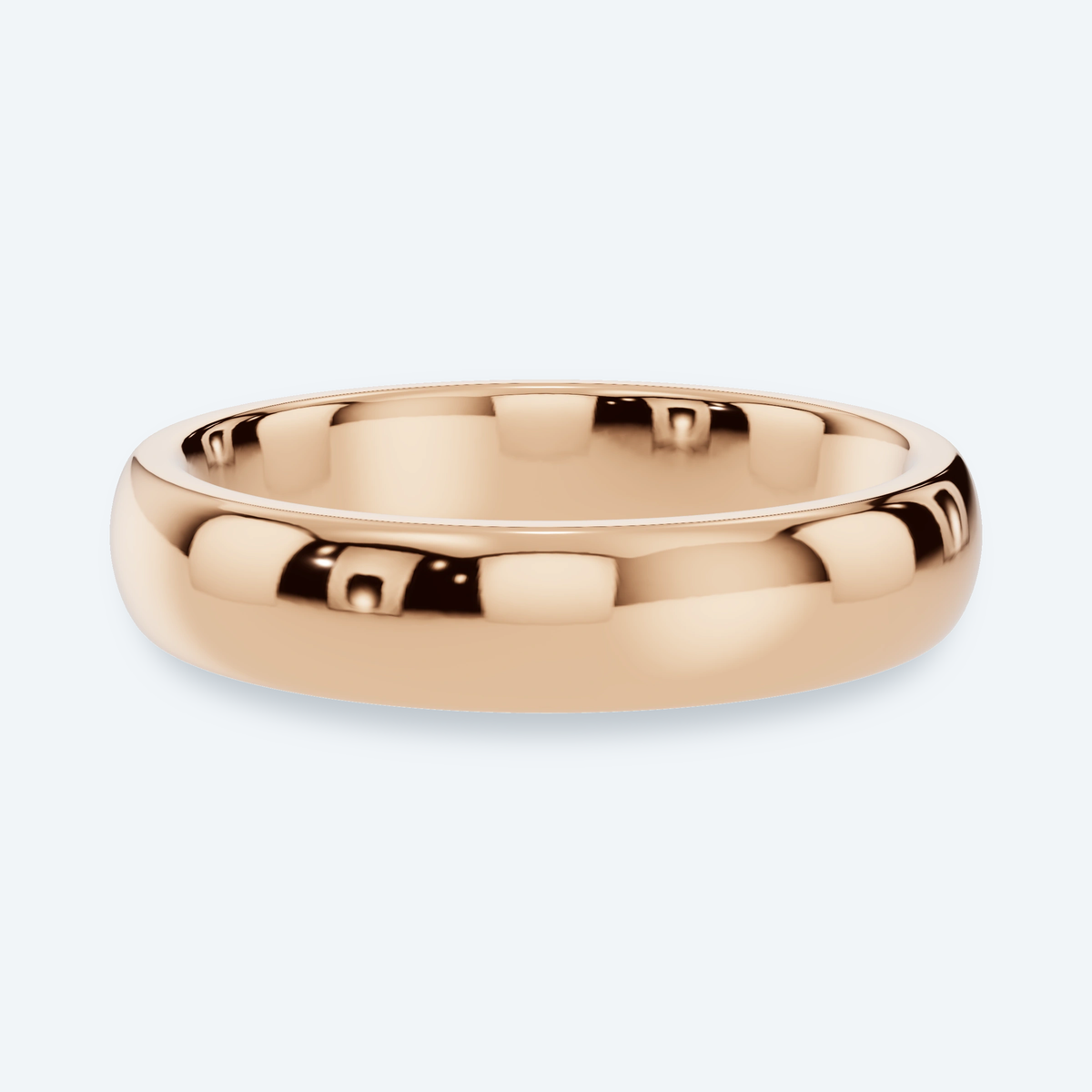 4mm Comfort Fit Men's Wedding Band