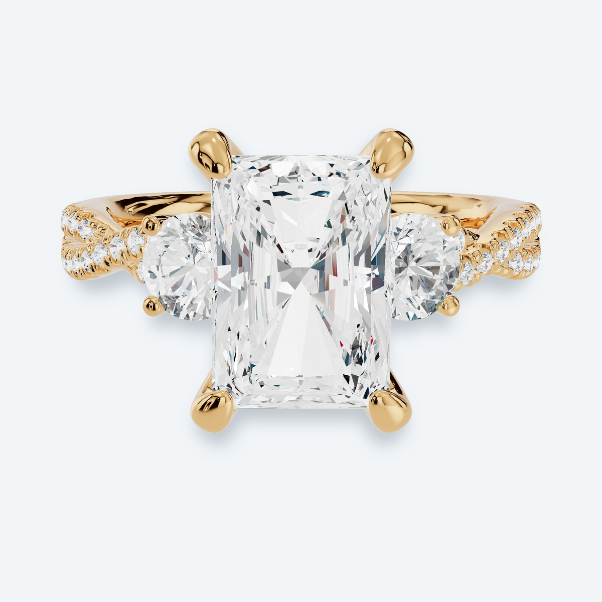 Radiant Cut Meredith Engagement Ring
