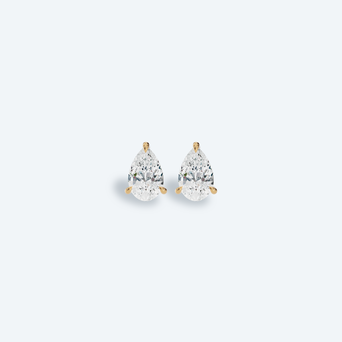 Pear Martini Lab Diamond Studs