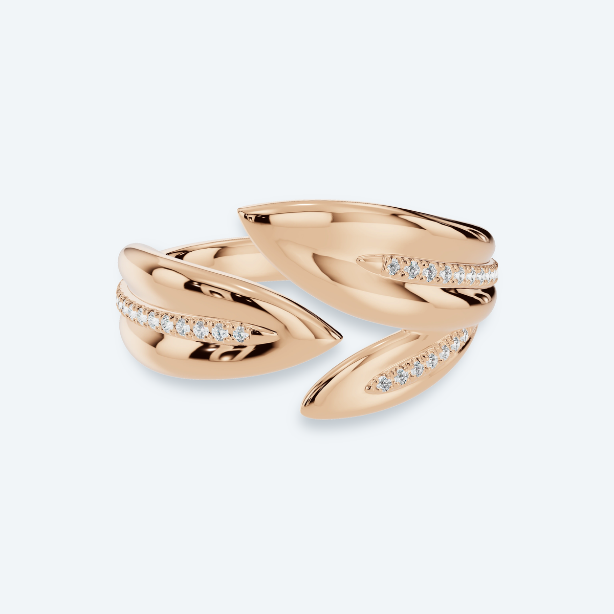 Olive Branch Lab Diamond Ring
