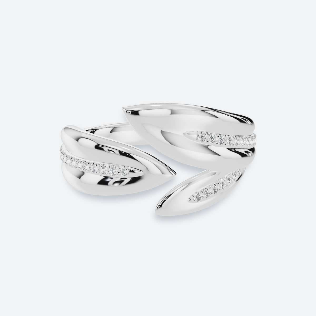 Olive Branch Lab Diamond Ring