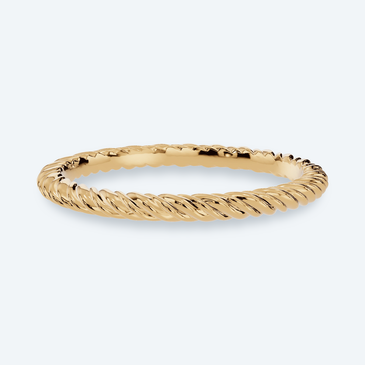 Rope 14K Gold Ring