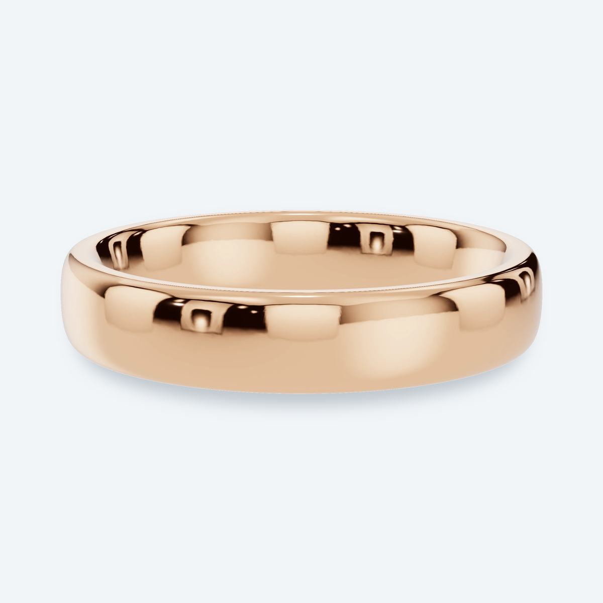 4.5mm Low Profile Men's Wedding Band