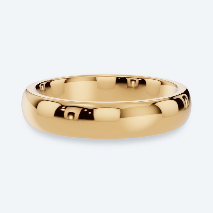 4mm Comfort Fit Men's Wedding Band