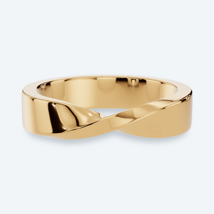 5mm Mobius Men's Wedding Band