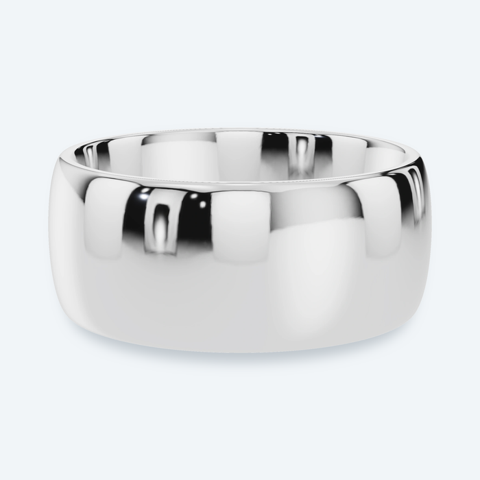 8mm Comfort Fit Men's Wedding Band