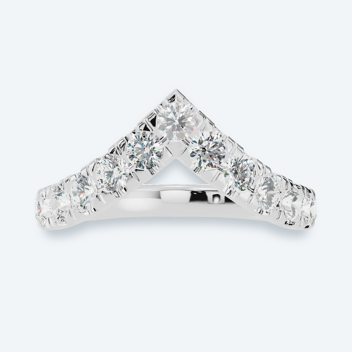 Aria Wedding Band · 1 ctw