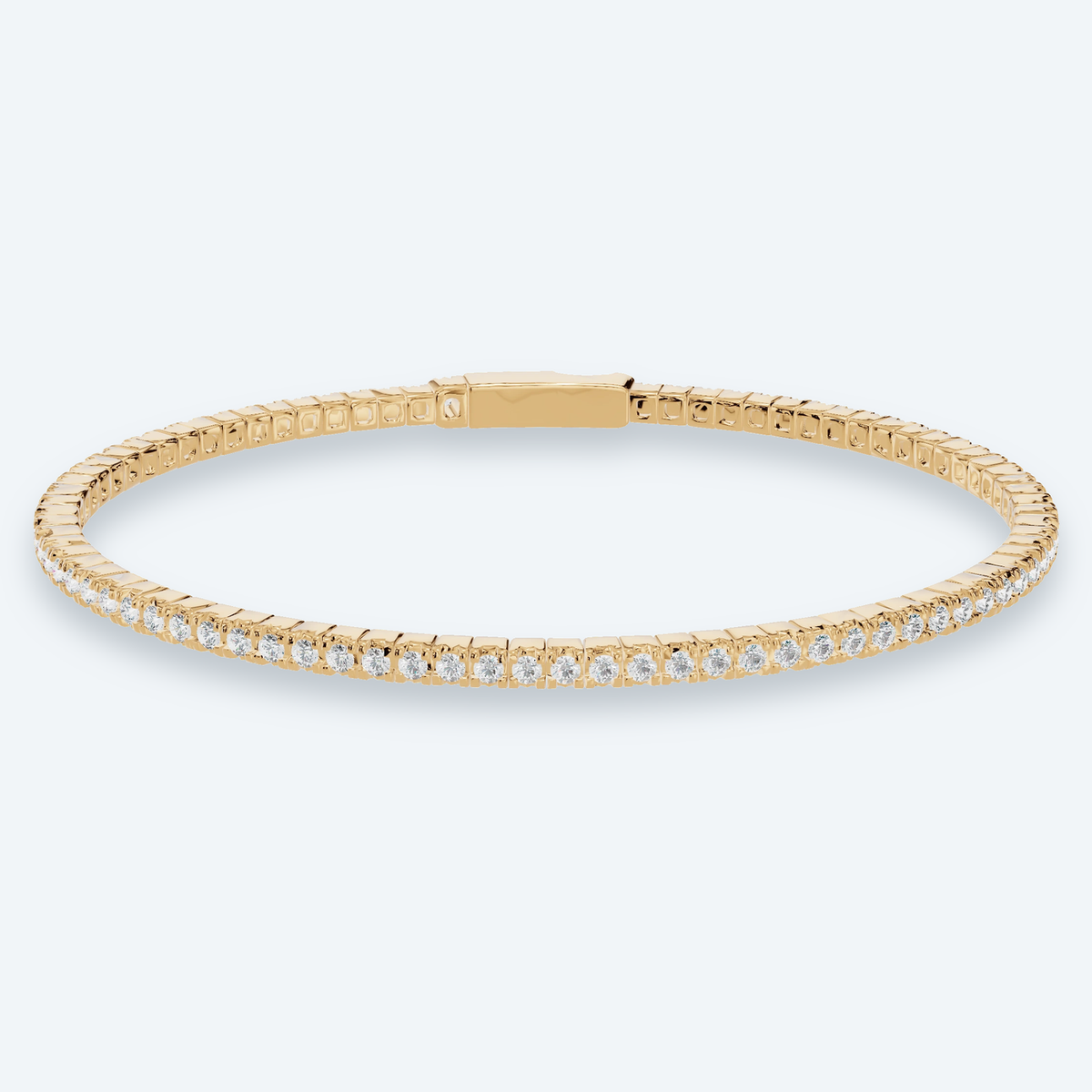 Flex Lab Diamond Bangle Bracelet