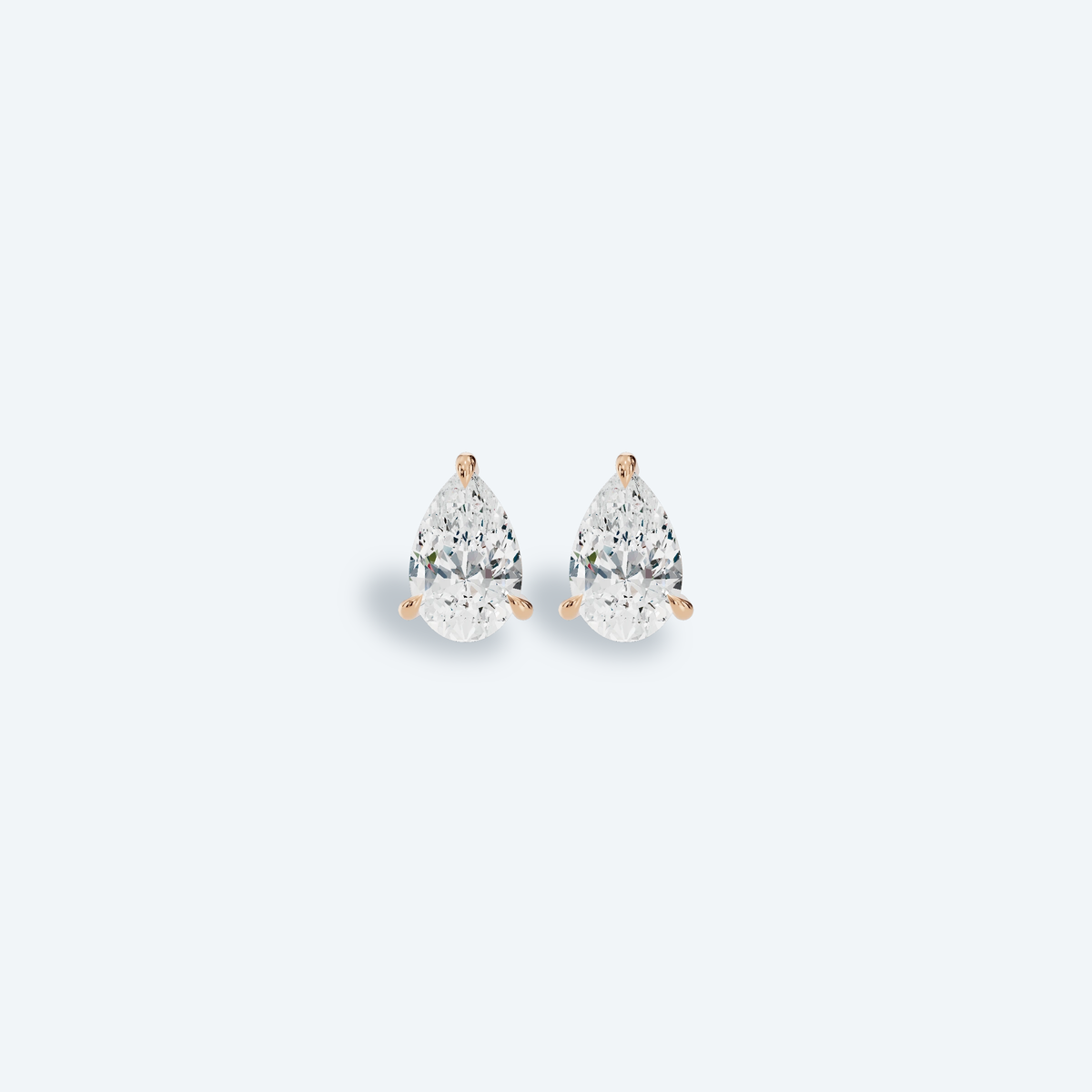 Pear Martini Lab Diamond Studs