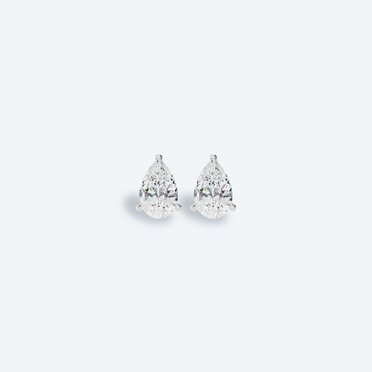 Pear Martini Lab Diamond Studs