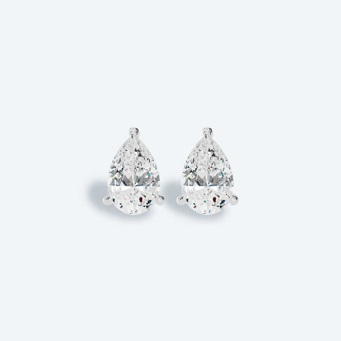 Pear Martini Lab Diamond Studs
