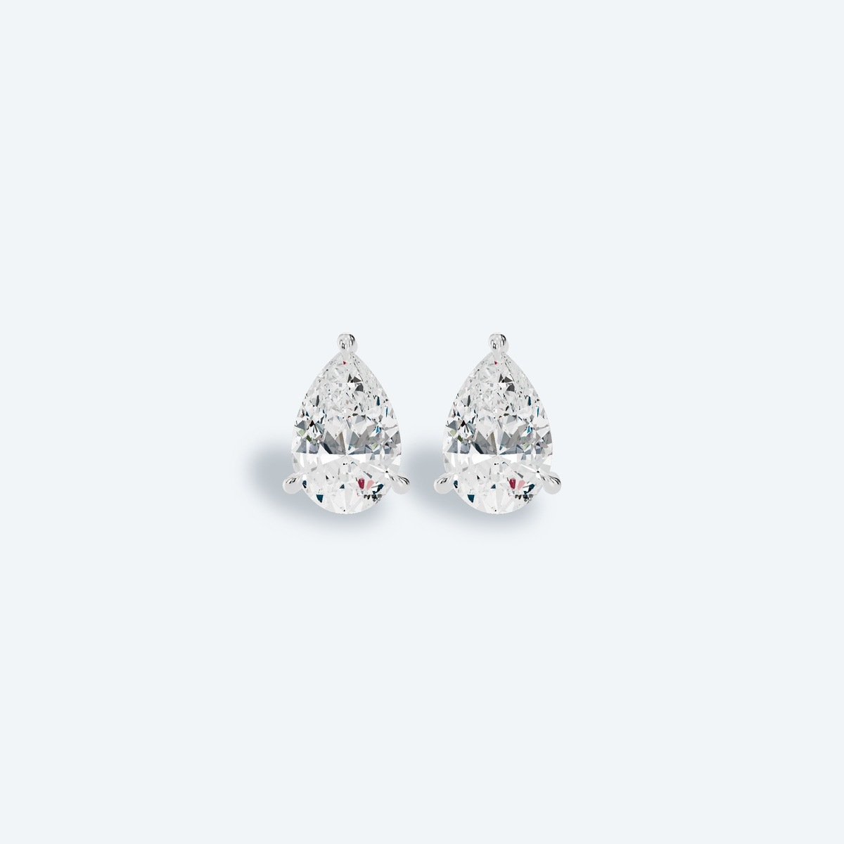 Pear Martini Lab Diamond Studs