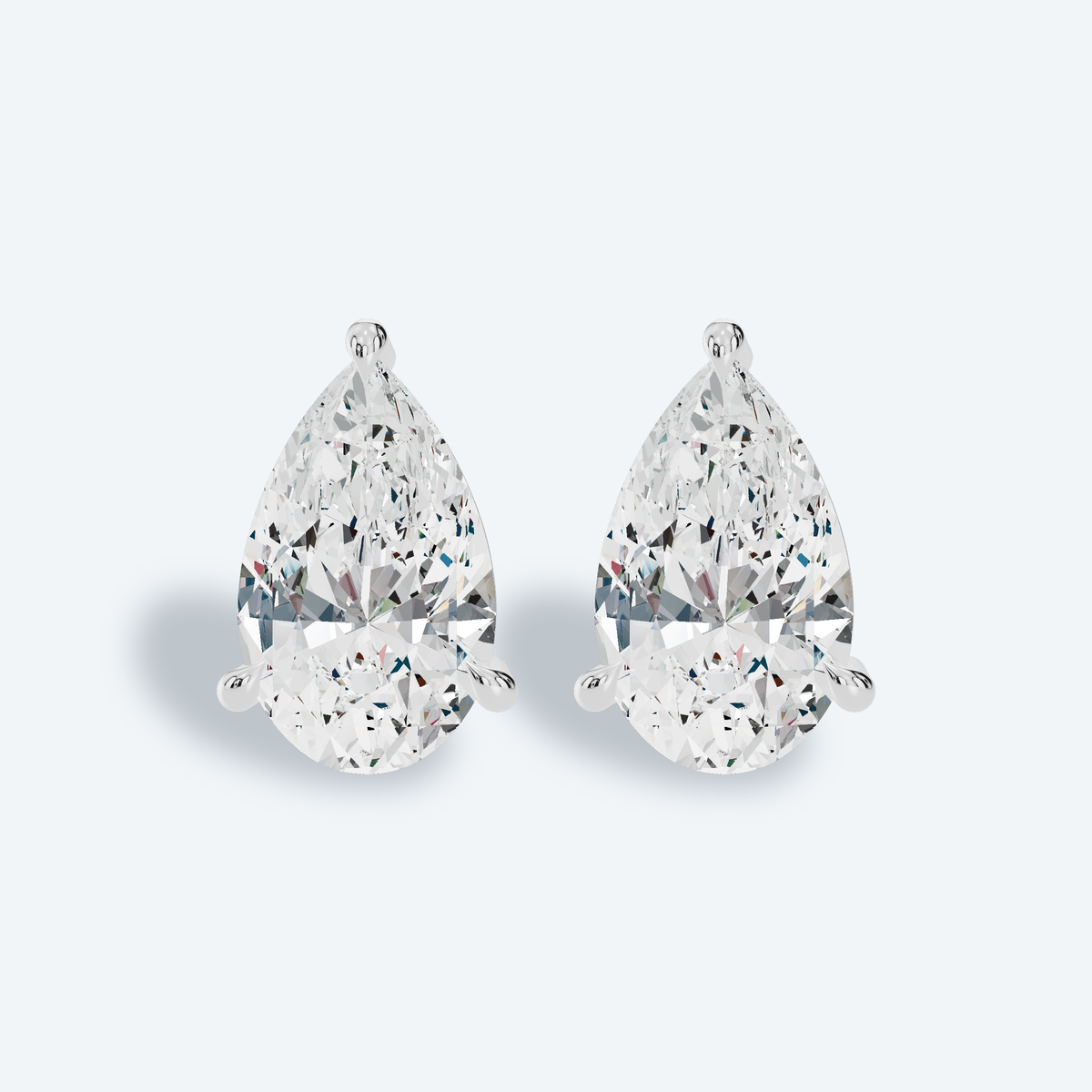 Pear Martini Lab Diamond Studs