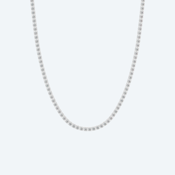 Lab Diamond Tennis Necklace