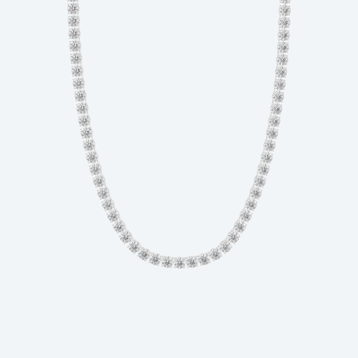 Lab Diamond Tennis Necklace