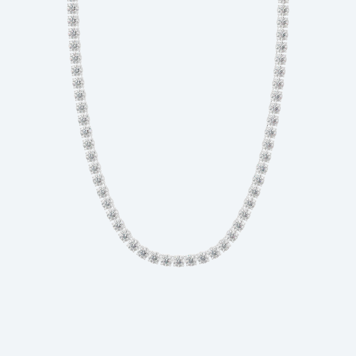 Lab Diamond Tennis Necklace