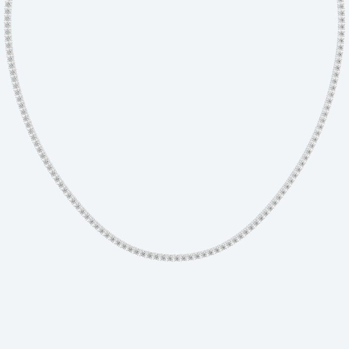 Lab Diamond Tennis Necklace