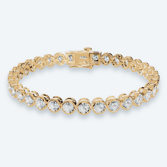 Miracle-Set Lab Diamond Tennis Bracelet