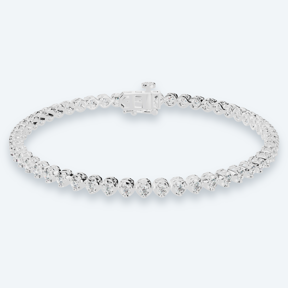 Petite Lab Diamond Tennis Bracelet