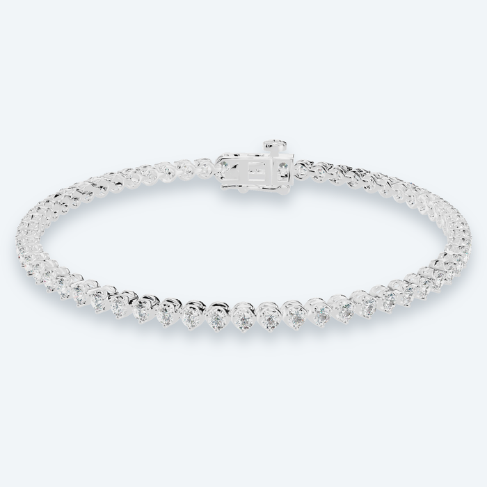 Petite Lab Diamond Tennis Bracelet