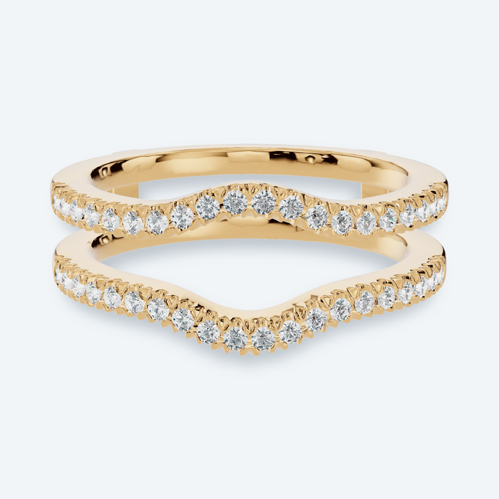 Prong-Set Lab Diamond Ring Enhancer