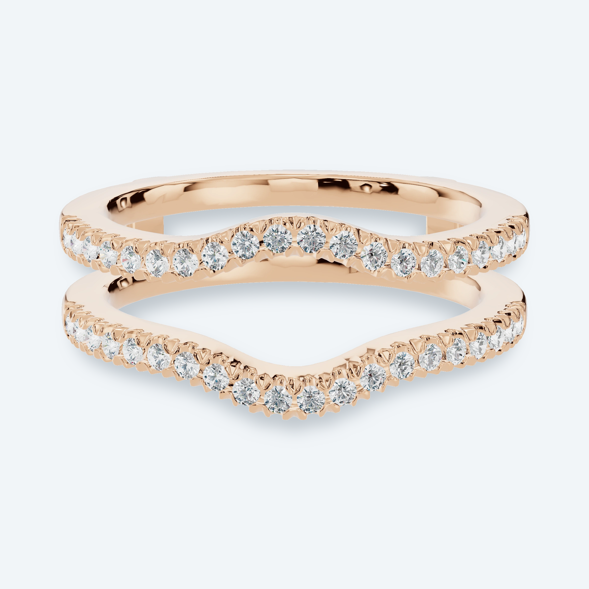 Prong-Set Lab Diamond Ring Enhancer