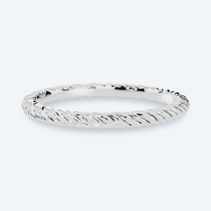 Rope 14K Gold Ring